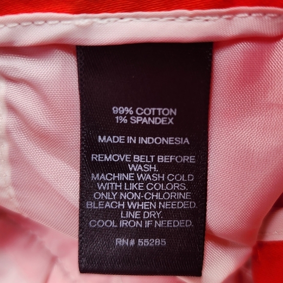 Express Flat Front Chino Shorts Women's Size 10 Casual Summer Slit Pockets - Picture 6 of 7